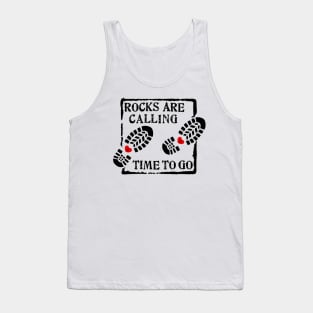 Rocks Are Calling - Rockhounding, Rockhound, Geology, fossils, Tank Top